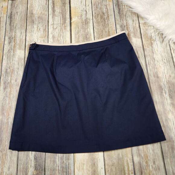 Brooks Brothers Pro sport navy pleated lined golf skirt woman's size 14 - Picture 6 of 10